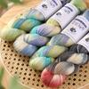 Hand-Dyed Blended Wool Yarn for Crochet & Knitting: 100g Skeins for Hats, Scarves, Sweaters & Coats