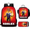 Roblox Printed Backpack, Children'S And Elementary School Bags