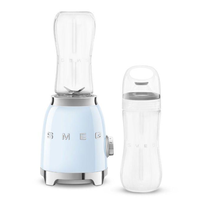 Bol mixeur blender - SMEG - PBF01PBEU - 300 W - Double lame en inox - Capacité 0.6L