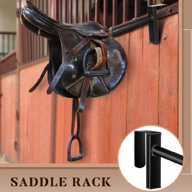 Multipurpose Horses Saddles Wall Rack Corrosions Resistant Light weight Saddles Storage Rack Outdoor Application