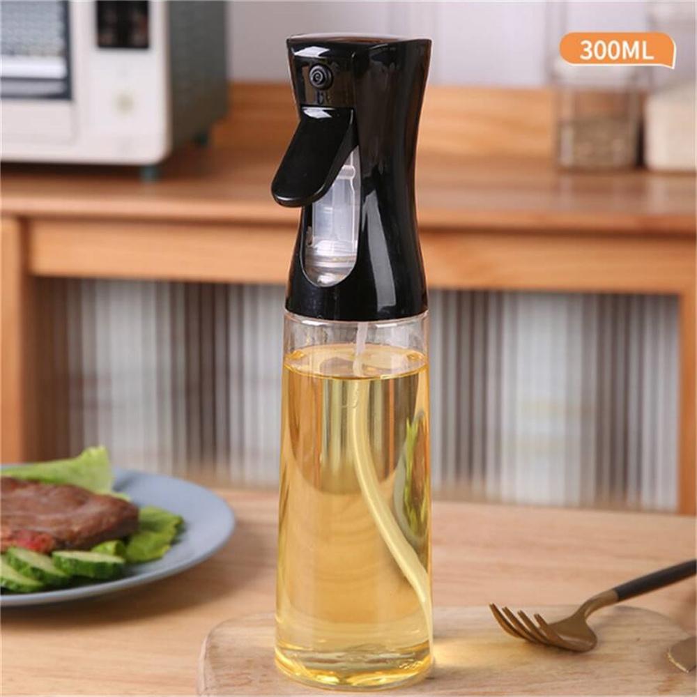 

300ml Oil Dispenser Container Oils Spray Oil Distributor Kitchen Gadgets Spray Bottle Fuel Injector Tools Kitchen Accessories