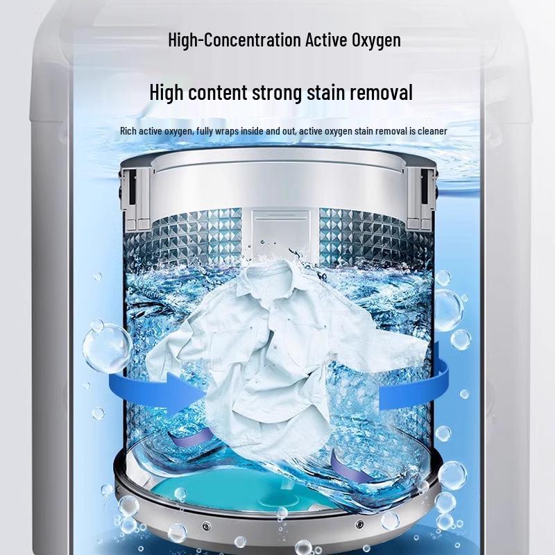 Universal Oxygenated Washing Machine Cleaner - 99% Effective Stain Remover & Deep Disinfectant