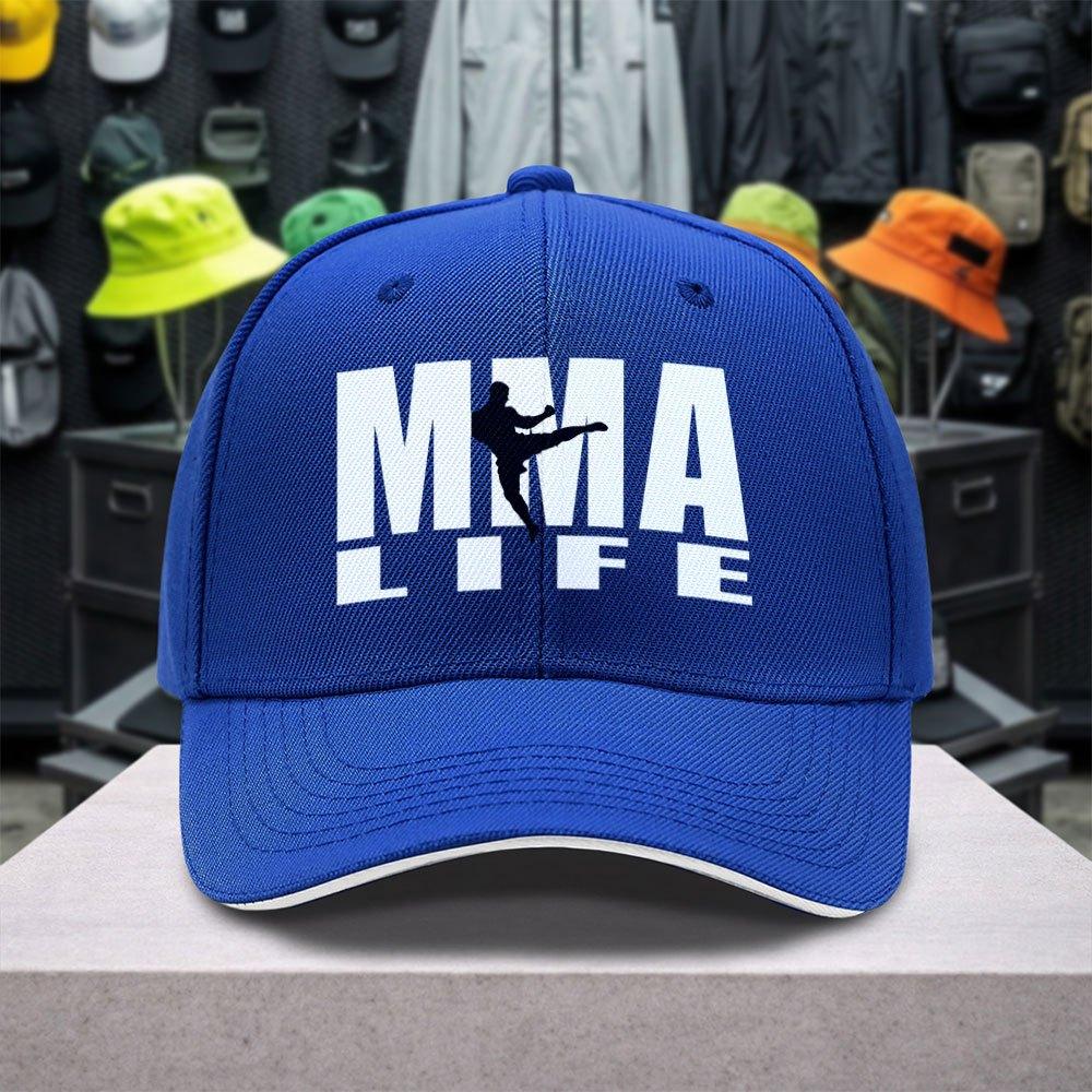 Mma Fighting Theme Baseball Cap Unisex Adjustable Lightweight Outdoor Cap Printed Design