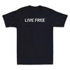 Charlie Live Free Funny Patriotic Saying Quote Retro Unisexs Short Sleeve T Shirt