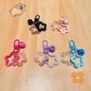 1 Stücke Fünfzackigen Stern Glocke Anhänger Schlüsselanhänger Candy Farbe Tasche Schlüsselring Schmuck Für Frauen Mädchen Auto Hängen Schmuckstück Schlüssel halter