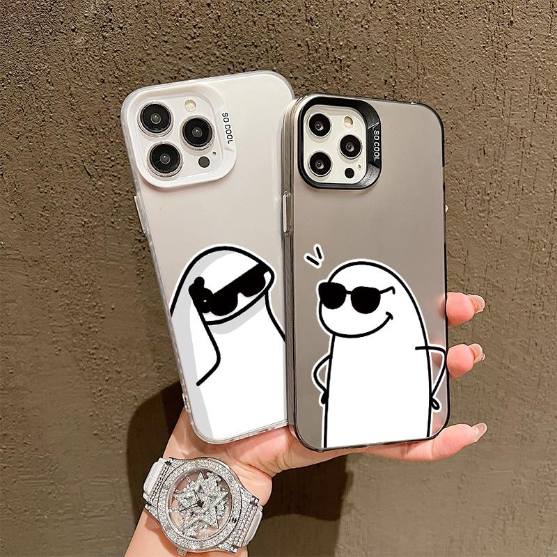 Silicone Case For Oppo A60 A18 A58 A78 A79 iPhone 17 16 15 14 13 12 11 Samsung A06 A16 A26 A36 A56 Cover DIY Painted Cartoon Shockproof Phone Bumper