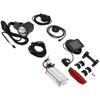Electric Bike Conversion Kit 25A Controller LCD8H Panel Headlight Taillight Thumb Throttle for 500W