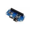 Raspberry Pi Zero 2W USB to Ethernet Adapter & USB Hub Expansion Board