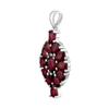 Pandantiv din argint cu rubin nano (2114833)