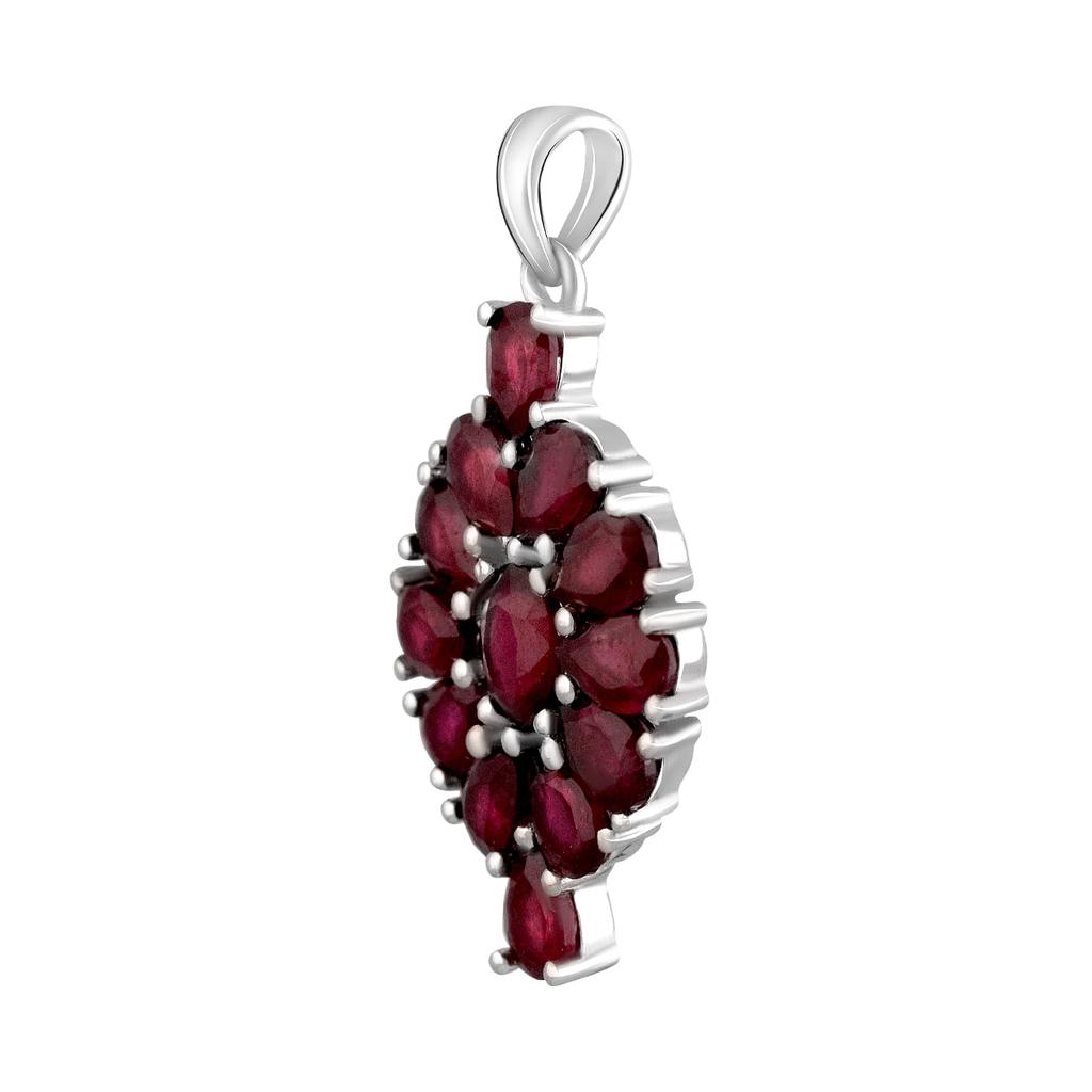 Pandantiv din argint cu rubin nano (2114833)