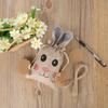 Easter Bunny Bags, Easter Burlap Gift Bags with Gift Tags Hemp Rope,