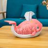 Whale Tissue Box Living Room Storage Decoration Boxes Multifunctional Organization Ornament Tissue Box Art Creative Design Boxes