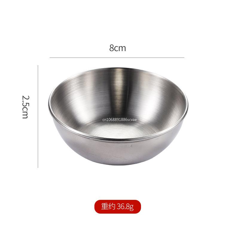 1 STÜCK Edelstahl Kleine Schale, goldene Saucen-Gewürzschale, Zuhause Restaurant Küche, Sojasaucenschale, Japanische Dippsaucenschale