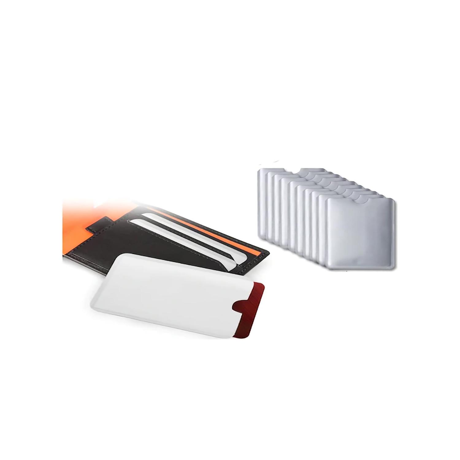 

Magnetic Credit Card Protector Contactless Blocker RFID Aluminum (10 Pieces)