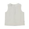 [Snowpeak] Route Women's Back Zipper Sleeveless Top Light Beige (S23MWRST21)
