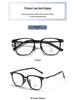 Ultralight TR90 Women's Fashion Polygon Eyeglass Frame with No-Feel Nose Pads, Prescription-Compatible, Large Face Fit
