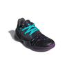New Adidas Harden Vol. 4 C Breathable Low-Top Children's Basketball Shoes Black Blue Children Aged 3-7 Years Old EF9945