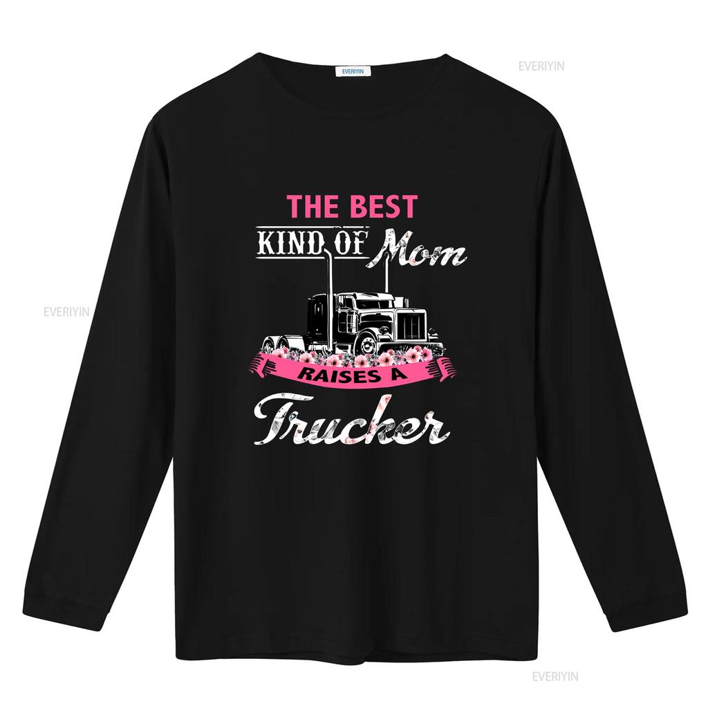 The Best Kind Of Mom Raises A Trucker Vintage T Shirt Mothers Day Mothers Truck Driver vintage Washed Stretched Slightly