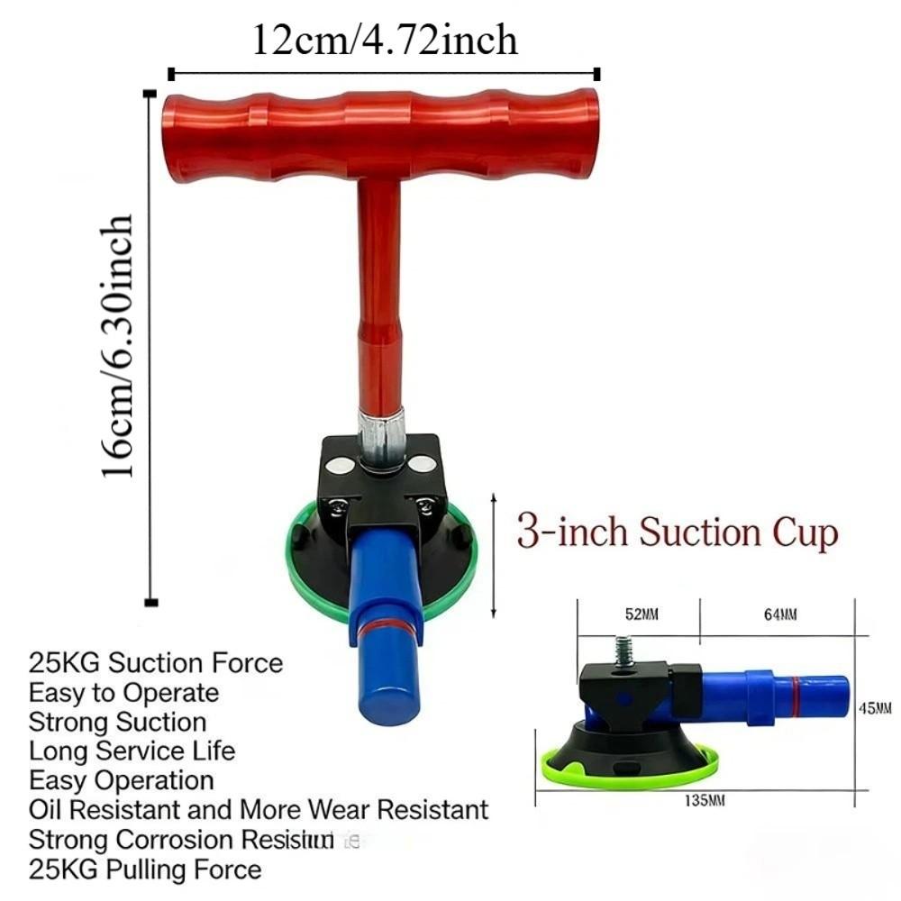 Hand-held Design Car Dent Repair Aluminum Handle Dent Puller Suction Cup Tool  Auto Body Repair