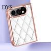 Foldable Phone Accessory Faux Leather Case for IPhone-Duo, with Screen Protector & Hinge Durable Protection, Rhinestone Cover, Anti-Scratch Anti-Drop