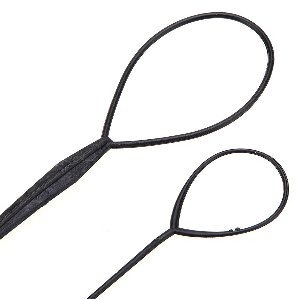 Styling Home Use Loop Tail Clip Pull Needle Styling Maker For Ponytail Pigtails Crochet Braids Hair