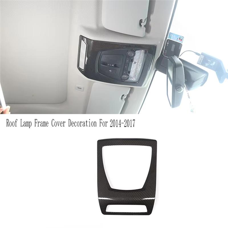 Roof Lamp Frame Cover Trim For Car Reading Light Decoration For BMW X3 X4 5 Series F10 F25 F26 2014-2017