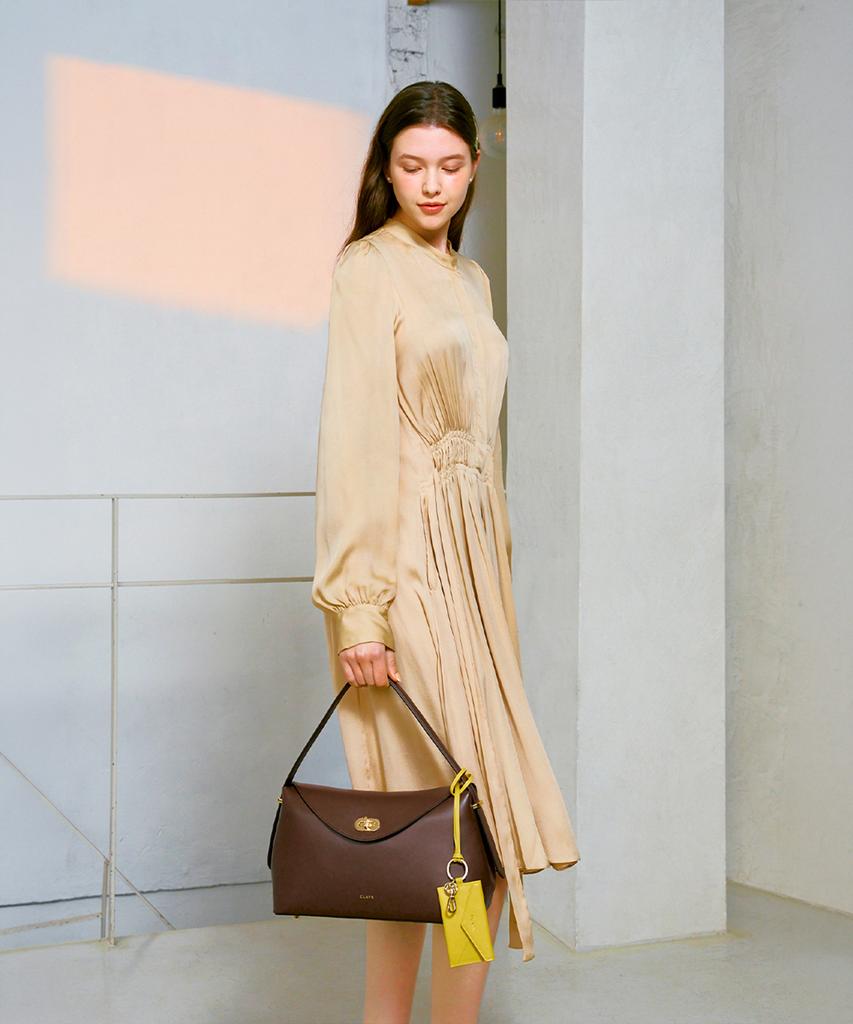 Clave Nicole Brown Tote Bag