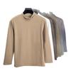 Men's Thermal Half-High Collar Thick Hoodie