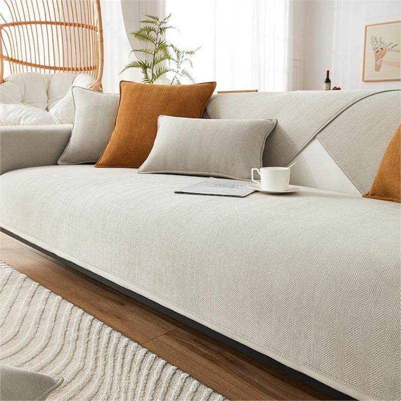 Chenille Light Luxury High-End Sofa Cushion Cushion Cover Cloth Four Seasons Universal Non-Slip All-Inclusive Universal Cover Sofa Cover Slipcover