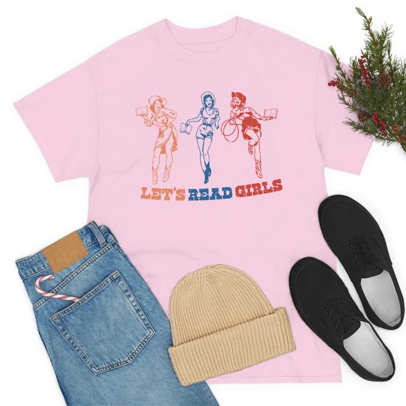Vintage Western Book Lover Graphic Tees Women Cute Funny Bookish T Shirt Cowgirl Hippie Retro Country Bookworm TShirts Gifts