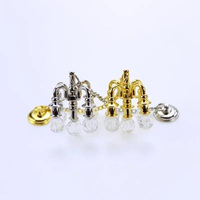1:12 Scale Vintage Chandelier Mini Furniture Toy Play House Miniature Dollhouse Decoration Ceiling Light Model Doll Accessories