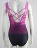 2025 Gradient Print Backless One-Piece Swimsuit for Women