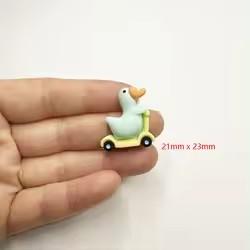 Cute Forest Farm Animal Life Theme Flat Back Resin Charm DIY Accessory for Souvenir or Fairy Model Artificial Style