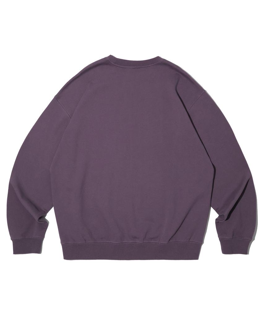 CRITIC Spike Wormhole Sweat Shirts Purple