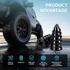 71PCS Tire Plug Kit, Screw Type Tire Repair Kit | 2 Sizes Tire Plugs with Screwdriver for Tubeless Tires, Cars, Trucks, Motorcycles, ATVs & Tractors,