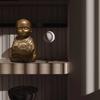 Little Monk Statue Candlestick Holder Vintage Exquisite Decorative Buddha Statue Candle Holder for Home Desktop   Outdoor