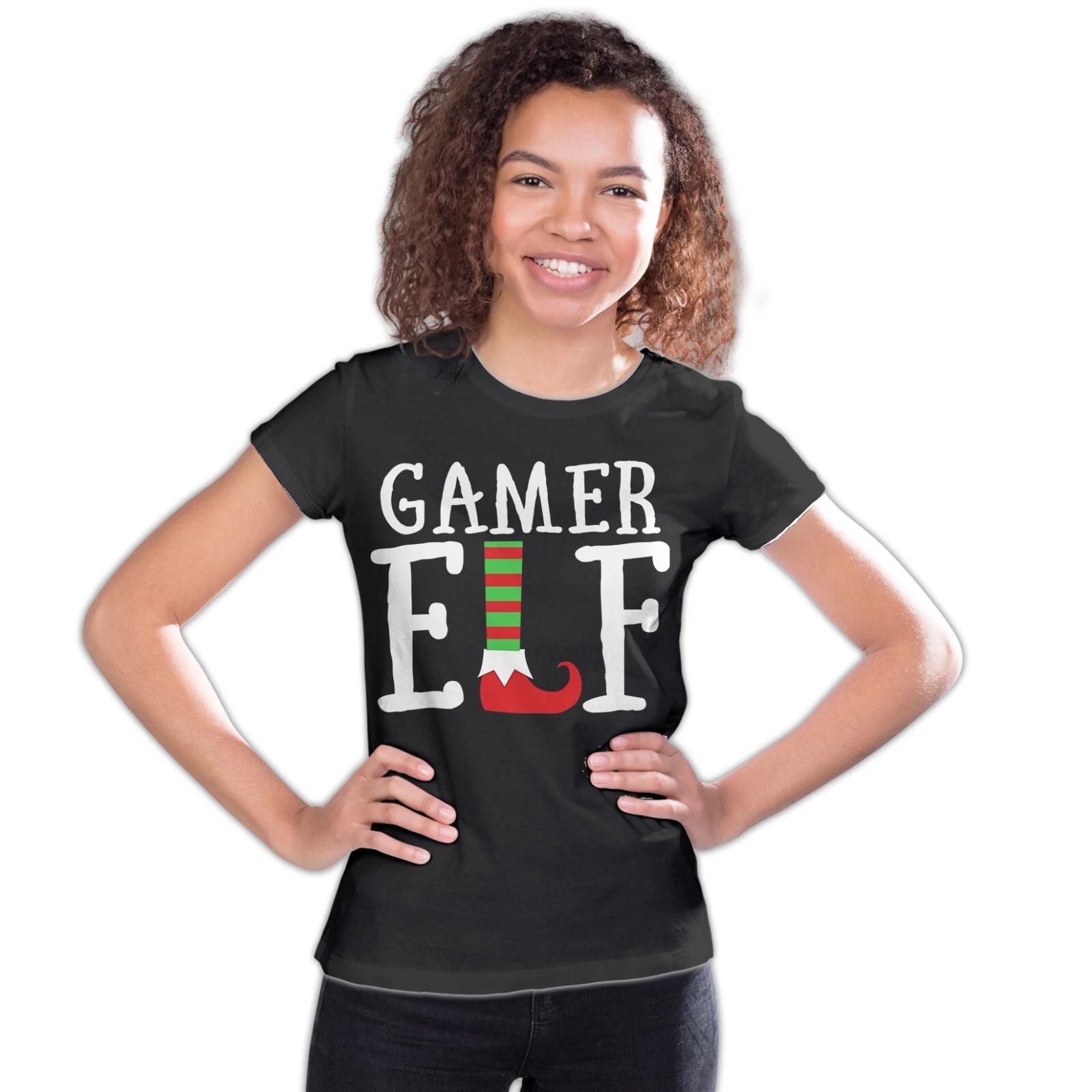 Christmas Elf Squad Gamer Meme Cute Funny Matching Family Official Youth T-Shirt 150