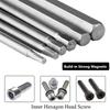 100mm 8pcs Hex Head Allen Wrench Drill Bits Set SAE Metric Allen Electric Hexagonal Bit Screwdriver Socket Bit Power Tool Parts