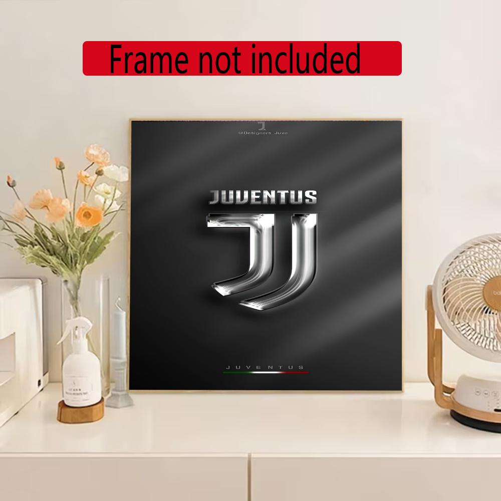 Juventus 5D Diamond Painting Round Diamond Rhinestones Mosaic Diamond Embroidery Wall Paintings Rhinestones Gift Frameless