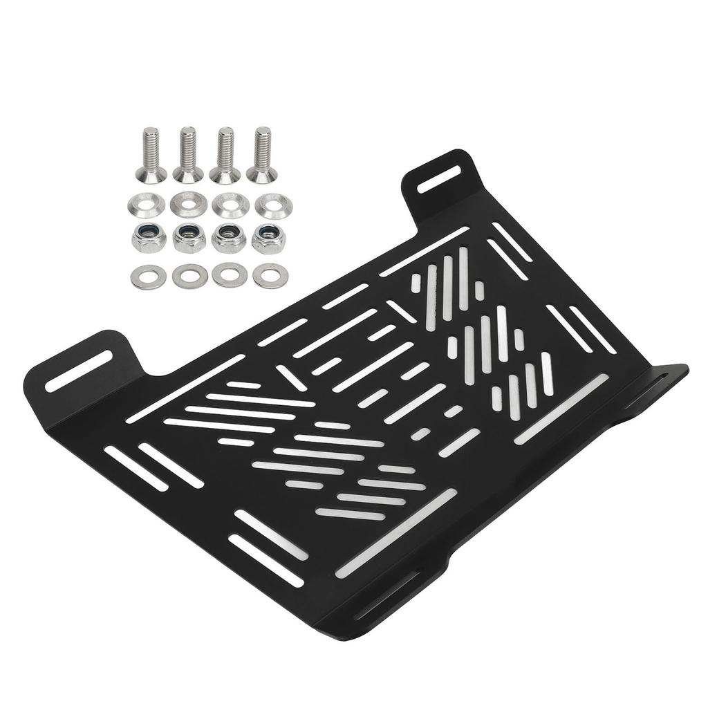 Motorcycle Rear Luggage Rack Stainless Steel 8KG Load Bearing Enlarged Seat Carrier Support Shelf for Most Motorbike