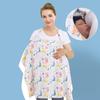 Breathable Baby Nursing Cover, Maternity Breastfeeding Cover, Cotton, Muslin, Baby Feeding Blanket, Privacy Apron