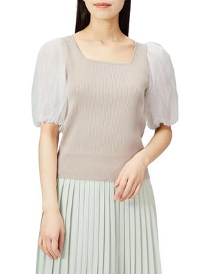 [Jill by Jill Stuart] Volume Sheer Knit