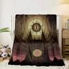 Tree Of Life Sword Symbol Blanket Flannel Blanket for bed, sofa, Camping, Hiking, Picnic Essentials, gift for family Fan gifts