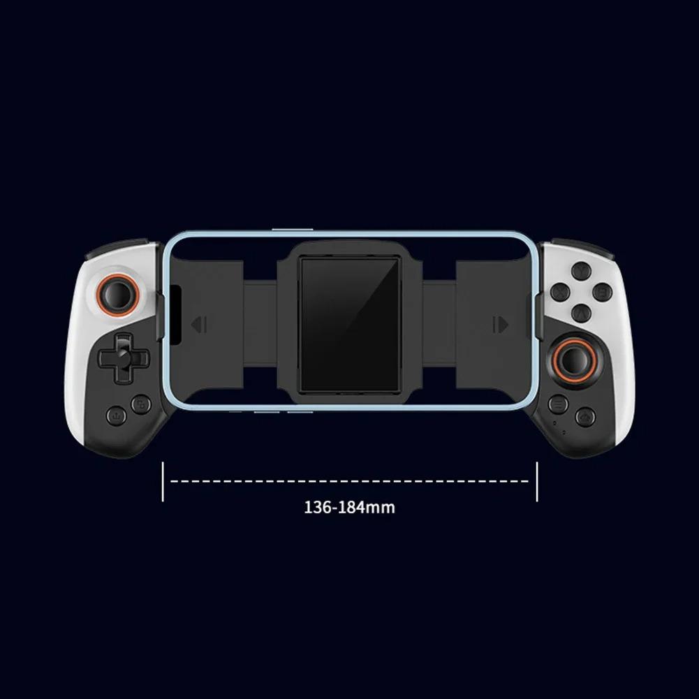 Switch Mobile Game Controller Gamepads Game Controller 360 graus Controle Remoto Joystick Compatível com Android Modo HID, Android