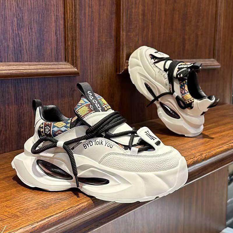 Fashionable Casual Dad Shoes Autumn New Men'S Shoes Thick Soled Anti Slip And Wear-Resistant Sports Shoes For Men