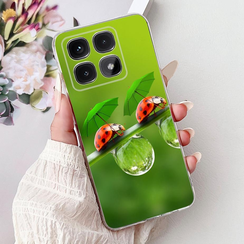 For Xiaomi Mi 14T Pro Case Cute Cat Fashion Painted Cover Soft Silicone Phone Case For Xiaomi 14T Pro Mi14T 5G Back Cover Bumper