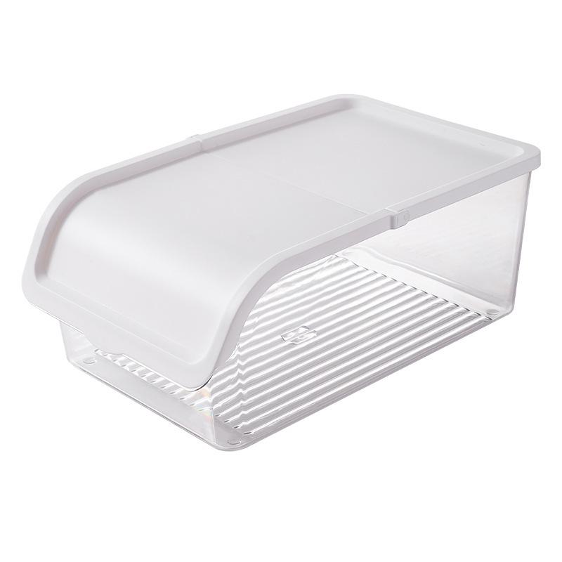 Контейнер для хранения в холодильнике с крышкой – Органайзер для яиц и продуктов прозрачный