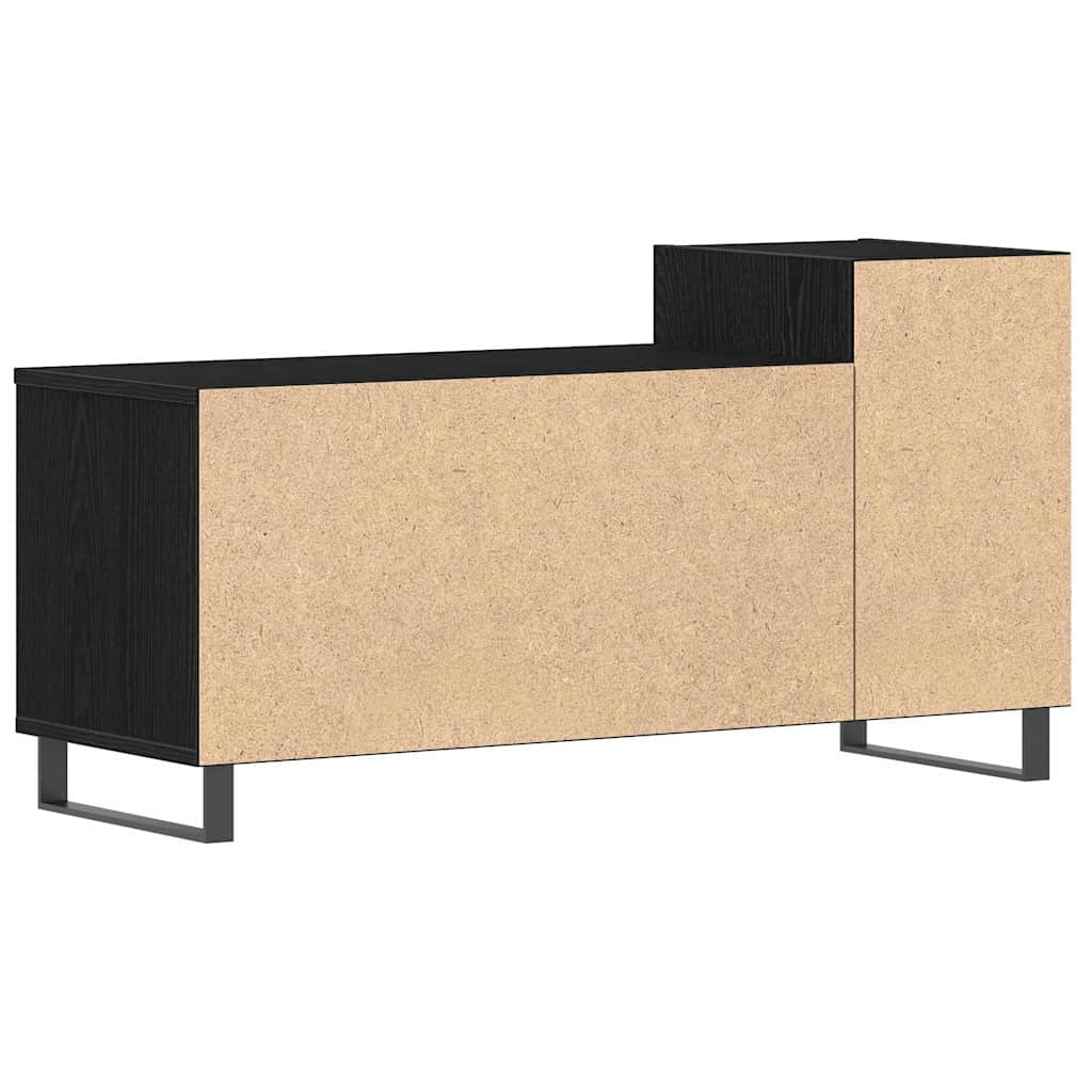 TV Cabinet Set Black Oak Effect 100 x 35 x 55 cm