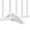 6 Piece Foldable White Dog Gate