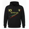 Hoodie - NPZ - Inspired by Senegal - Number 10 - Federal Crest - National Colors